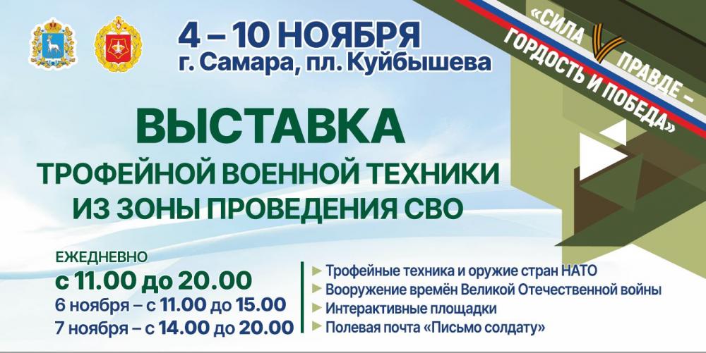 Выставка трофейной части военной техники