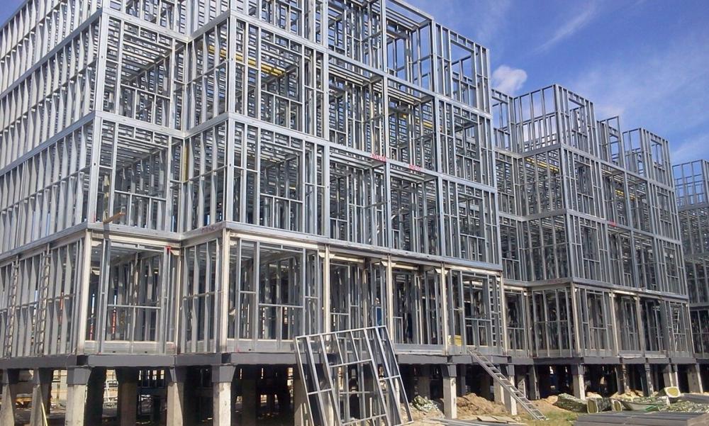 Разработан проект жилого 17-этажного дома на стальном каркасе. 